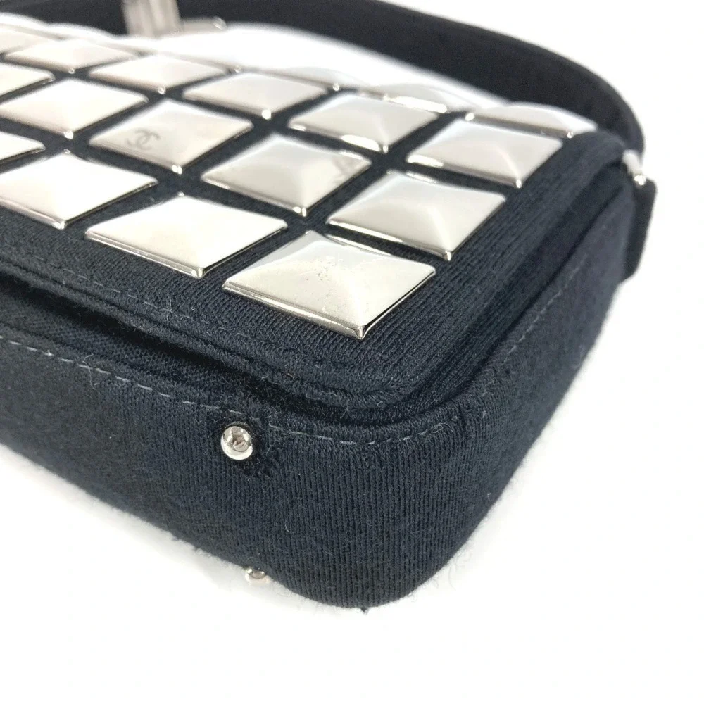 CHANEL Black Logo Shoulder Bag
